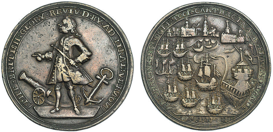 «Fake news» del siglo XVIII: las medallas de Vernon