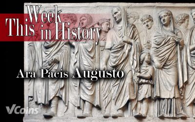 Ara Pacis consagrado a Augusto, 30 de enero de 9 a.C.