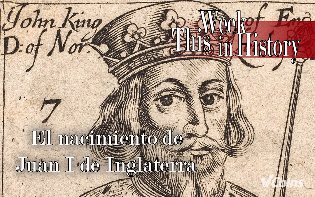 El rey Juan de Inglaterra nació el 24 de diciembre de 1167.