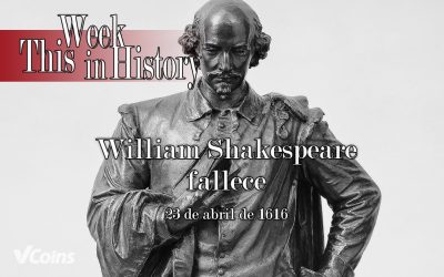 William Shakespiere fallece, 23 de abril de 1616