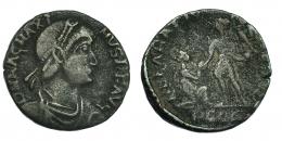 MAGNO MÁXIMO. AE-2. Siscia? R/ REPARATIO RE PVB. RIC-26a. MBC-/BC+.