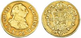 436  -  1/2 escudo. 1775. Madrid. PJ-1056. MBC-.