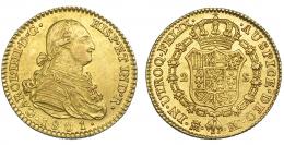 2 escudos. 1801. Madrid. FA. VI-1052.  MBC+/EBC-.