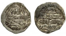 EMIRATO INDEPENDIENTE. Al-Hakam I. Dirham. Al-Andalus. 203 H. AR 2,16 g. 25 mm. V-116. Leves oxidaciones. MBC+.