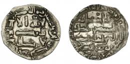 312  -  EMIRATO INDEPENDIENTE. Al-Hakam I. Dirham. Al-Andalus. 210 H. AR 1,99 g. 24,4 mm. V-131. MBC.