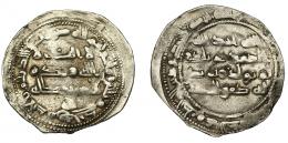 EMIRATO INDEPENDIENTE. Abd al-Rahman II. Dirham. Al-Andalus. 231 H. AR 2,44  g. 25 mm. V-198.   MBC.