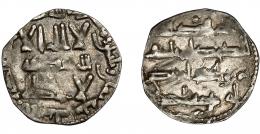 EMIRATO INDEPENDIENTE. Muhammad I. Dirham. Al-Andalus. 238 H. AR 1,17 g. 19,8 mm. V-223. Recortada. MBC.