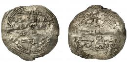 EMIRATO INDEPENDIENTE. Muhammad I. Dirham. Al-Andalus. 261 H. AR 2,63 g. 29 mm. V-285. MBC-/MBC.