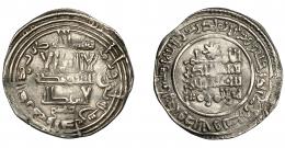 EMIRATO INDEPENDIENTE. Abd al-Rahman III. Dirham. Al-Andalus. 330 H. AR 2,81 g. 25 mm. V-396. MBC.