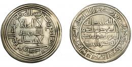 380  -  OMEYAS DE ORIENTE. Al-Walid I. Dirham. Nasit. 94 H. Klat-689. MBC.