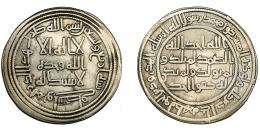 OMEYAS DE ORIENTE. Al-Walid I. Dirham. Nasit. 94 H. Klat-689. MBC.
