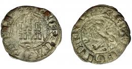 REINO DE CASTILLA Y LEÓN. FERNANDO IV. Dinero. Cuenca. VE 0,71 g. 19,3 mm. III-322.1. BMM-453. MBC+.