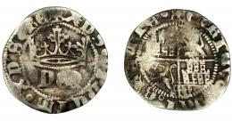 REINO DE CASTILLA Y LEÓN. ENRIQUE IV. 1/2 real. Segovia. AR 1,40 g. 18,1 mm. III-725. BMM-933. Rayitas. BC+.