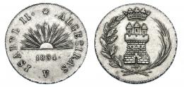 1143  -  ISABEL II. Medalla de Proclamación. 1834. Algeciras. H-1. AR. 25,5 mm. EBC-.
