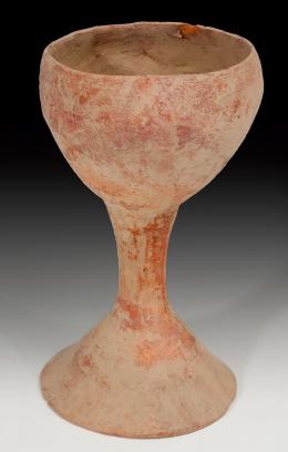 ARQUEOLOGÍA. PRÓXIMO ORIENTE. IRÁN. Copa (III-II milenio a.C.). Cerámica. Altura 20 cm. Diámetro 11,5 cm.