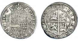 647  -  FELIPE IV. 8 reales. 1632. Segovia. R. AC-1600. MBC-.