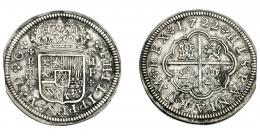 674  -  FELIPE V. 2 reales. 1722. Segovia. F. VI-768. AC-956. Oxidaciones. MBC+/MBC.