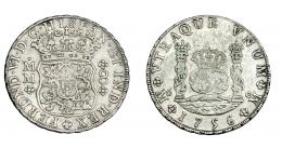 720  -  FERNANDO VI. 8 reales. 1756. México. MM. VI-367. MBC/MBC-.