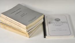 LIBROS. Lote 7 publicaciones sobre Congresos Nacionales de Numismática. 1983,1982,1974,19771, 1980 (2), 1992.