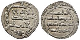 EMIRATO. AL-HAKAM I (796-821).Dírham. Al-Andalus. 194 H. AR 2,17 g. 24 mm. V-94. R.B.O. MBC+.