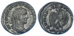 125  -  TREBONIANO GALO. Tetradracma. Antioquía. R/ Águila mirando a izq. SBG-4349. RPC-IX, 1787. EBC.