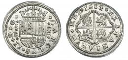 236  -  4 reales. 1684. Segovia BR. AC-562. R.B.O. EBC. Escasa.
