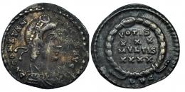 16  -  CONSTANCIO II como Augusto. Silicua. Lugdunum.