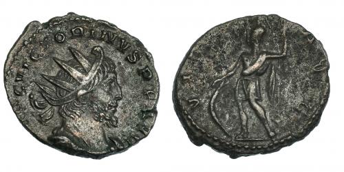 323   -  VICTORINO. Antoniniano. Ceca meridional (269-271). R/ Virtus. RIC-78. MBC/MBC-.