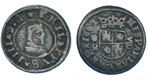 290   -  8 maravedís. 1662. Coruña R. AC-316. RS-151. MBC-.