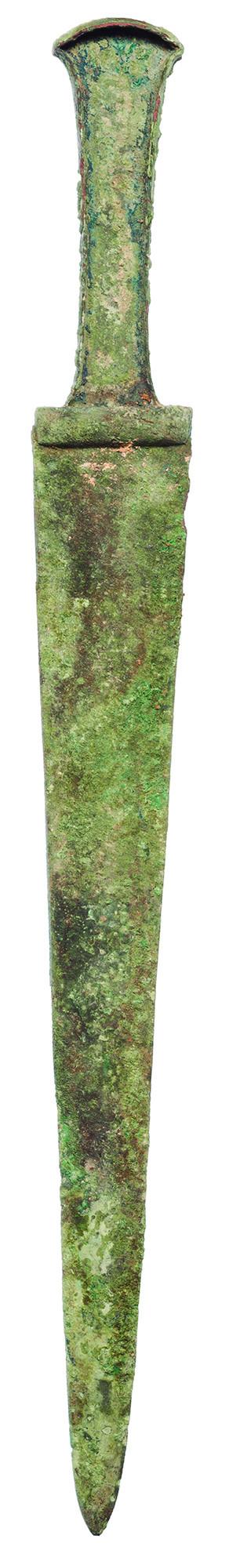 2006   -  PRÓXIMO ORIENTE. IRÁN. Edad del Hierro. Espada (estilo cultura Hasanlu IV) (1250-800 a.C.). Bronce. Longitud 39,5 cm.
