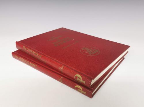 411 - Lote 2 libros: E. T. Newell, The Coinages of Demetrius Poliorcetes y The Seleucid mint of Antioch, Chicago, 1978.