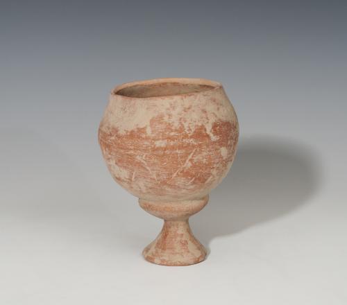 435 - PRÓXIMO ORIENTE. IRÁN. Copa (III-II milenio a.C.). Cerámica. Altura 13,6 cm. Diámetro 8,3 cm.