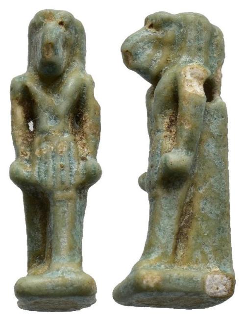 73   -  EGIPTO. Amuleto, Thoth. Baja época. Fayenza. 20mm.