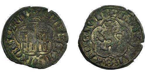 79   -  ALFONSO XI. Dinero. Sevilla. VE 0,94 g. 19,8 mm. III-353. BMM-469. MBC.
