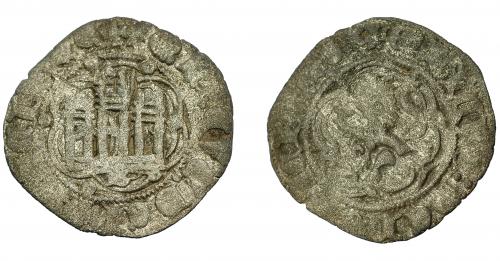 250   -  REINOS DE CASTILLA Y LEÓN. ENRIQUE III. Blanca. Burgos. AR 1,78 g. 22,62 mm. III-597. BC+.
