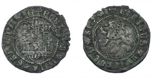 3201 - REINOS DE CASTILLA Y LEÓN. ENRIQUE IV. Blanca. Segovia. VE 1,63 g. 21,4 mm. III-820. BMM-1069. BC+.