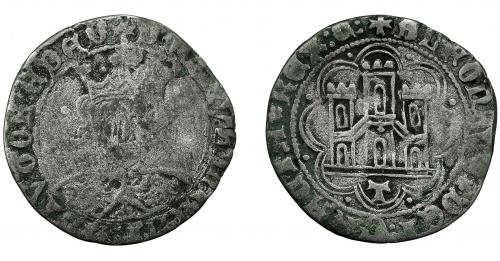 3204   -  REINOS DE CASTILLA Y LEÓN. ALFONSO DE ÁVILA. Cuartillo. Toledo. VE 2,70 g. 26,1 mm. III-853. BMM-1111. BC/MBC-. Rara.