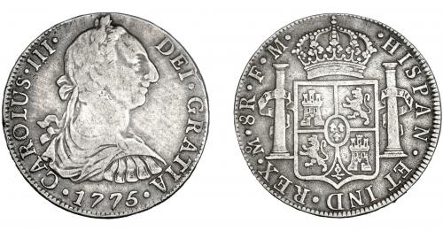 3260 - CARLOS III. 8 reales. 1775. México. FM. VI-936. MBC-/MBc.