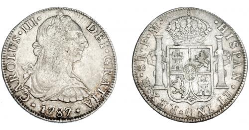 3269 - CARLOS III. 8 reales. 1778. México. FM-952. MBC-/MBC.