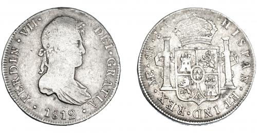 3312   -  FERNANDO VII. 8 reales. 1812. Lima. JP. VI-1043. MBC-. 