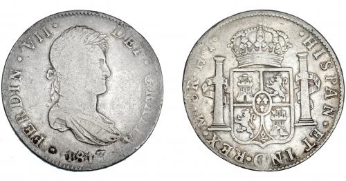 3316   -  FERNANDO VII. 8 reales. 1813. México. HJ. VI-1091. BC+/MBC-. 