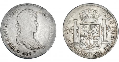 3316 - FERNANDO VII. 8 reales. 1813. México. HJ. VI-1091. BC+/MBC-.