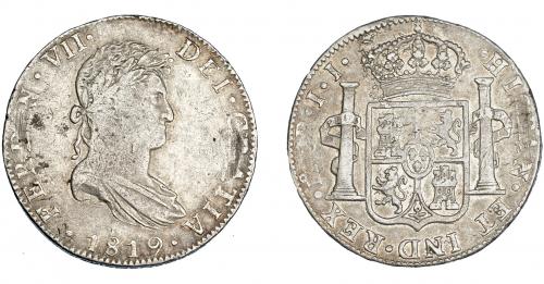 3321   -  FERNANDO VII. 8 reales. 1819. México. JJ. VI-1099. Vanos. MBC-. 