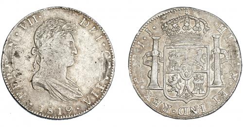 3321 - FERNANDO VII. 8 reales. 1819. México. JJ. VI-1099. Vanos. MBC-.