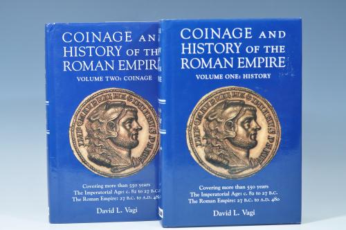 3415 - LIBROS. Lote de 2 libros: D. L. Vagi. Coinage and History of the Roman Empire. Vol.I-II. 1999. Sydney. Coin World.