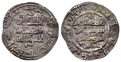 270   -  CALIFATO. HISAM II (977-1008). Dírham. Al-Andalus. 380 H. AR 1,9 g. 22 mm. V-512. MBC.