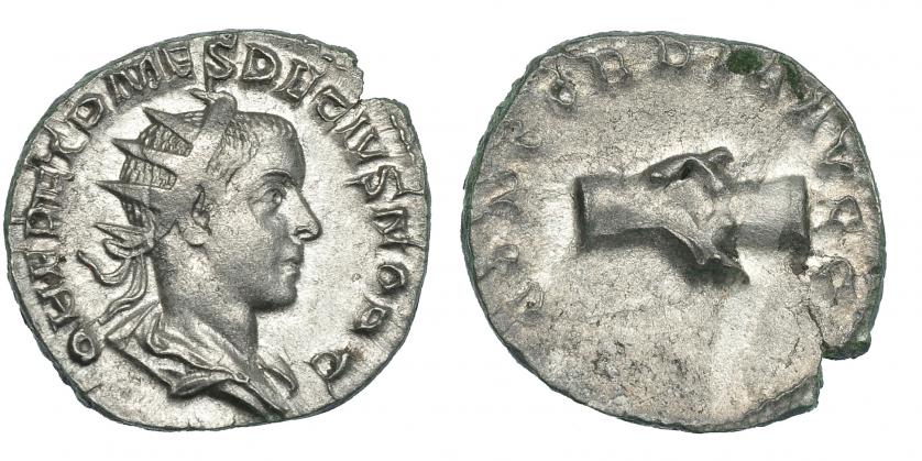 309   -  HERENIO ETRUSCO. Antoniniano. Roma (250-251). R/ Concordia. RIC-138. EBC-.