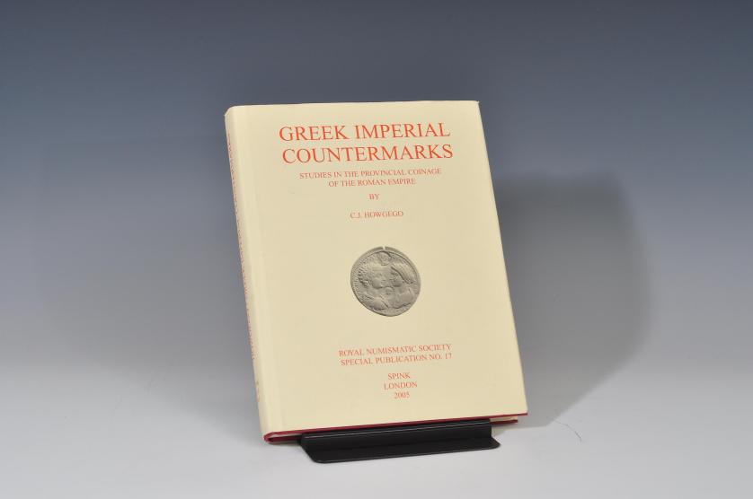 771   -  C.J. Howgego, Greek Imperial Countermarks. Studies in the Provincial Coinage of the Roman Empire, Royal Numismatic Society. Special Publication nº. 17, London, 2005. 