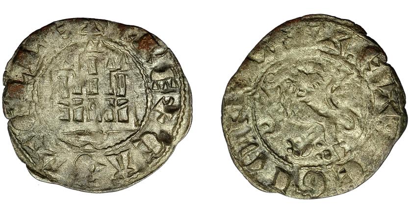 2364 - REINO DE CASTILLA Y LEÓN. FERNANDO IV. Dinero. Cuenca. VE 0,71 g. 19,3 mm. III-322.1. BMM-453. MBC+.