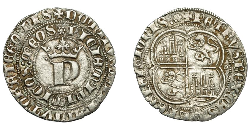 2371   -  REINO DE CASTILLA Y LEÓN. PEDRO I. Real. Sevilla. AR 3,49 g. 24,9 mm. III-380. BMM-528. MBC+.